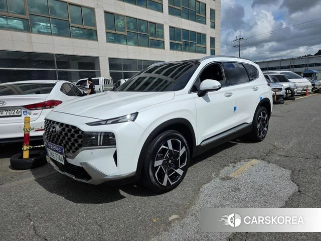 Hyundai The New Santa Fe 2023 Белый из Кореи