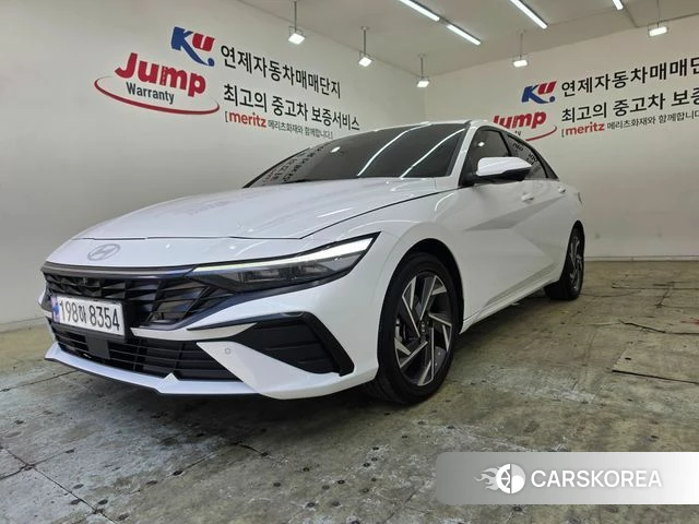 Hyundai The New Avante (CN7) 2024 Белый из Кореи