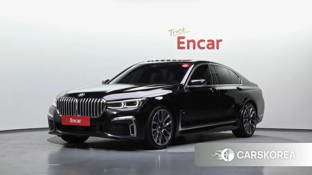 BMW 7 Series (G11) 2021 Черный из Кореи