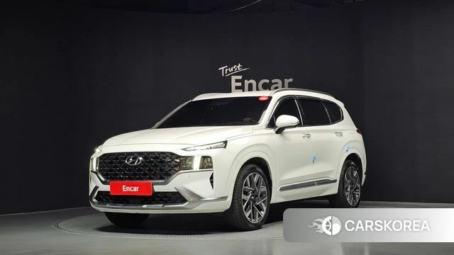 Hyundai The New Santa Fe 2021 Белый из Кореи