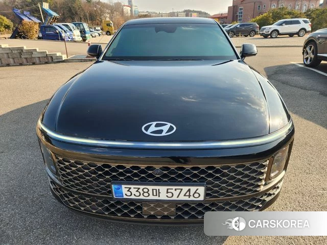 Hyundai Grandeur (GN7) 2023 Черный из Кореи