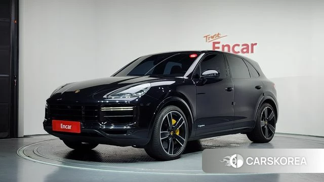 Porsche Cayenne (PO536) 2020 Черный из Кореи