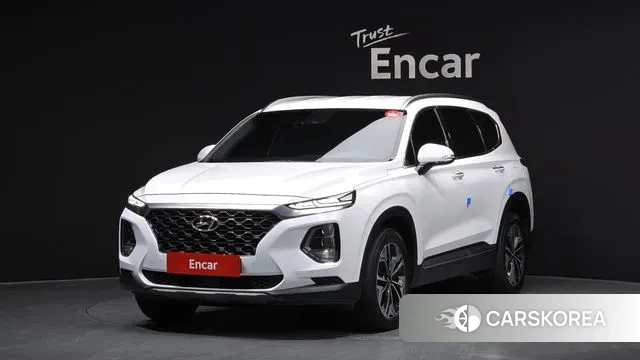 Hyundai Santa Fe TM 2019 Белый из Кореи