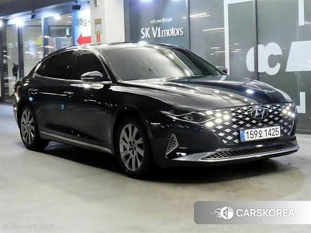 Hyundai The New Grandeur IG Hybrid 2019 Синий из Кореи
