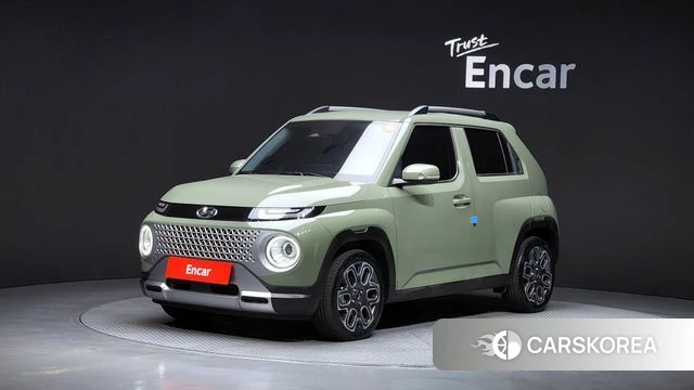 Hyundai Casper 2023 Темно-зеленый из Кореи