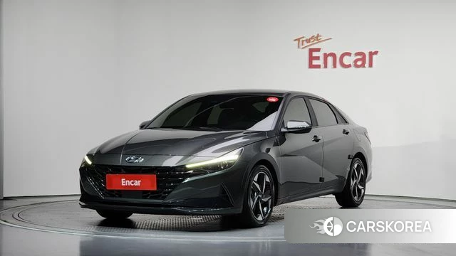 Hyundai Avante (CN7) 2020 Серый из Кореи