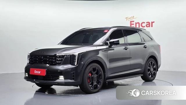 Kia The New Sorento 4th Generation 2025 Серый из Кореи