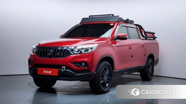 Ssangyong Rexton Sports Cannes 2019 Красный из Кореи