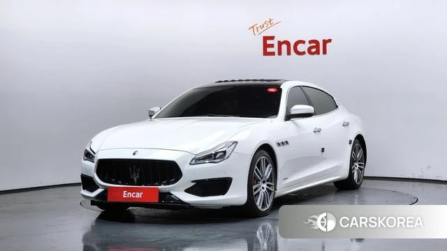 Maserati Quattroporte 2018 Белый из Кореи