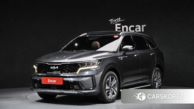 Kia Sorento 4th Generation 2021 Серый из Кореи