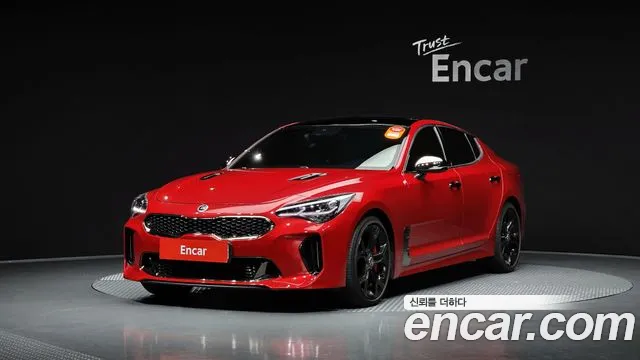 Kia Stinger 2019 Красный из Кореи