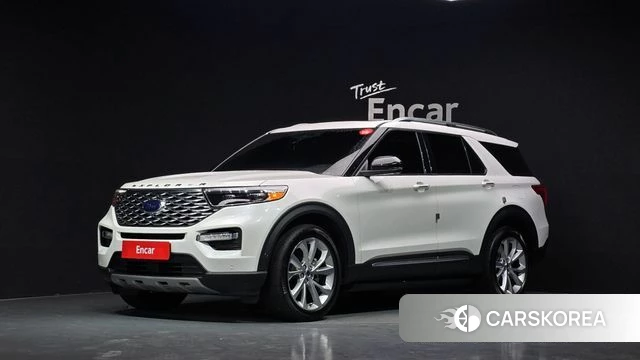 Ford Explorer 6th Generation 2021 Белый из Кореи