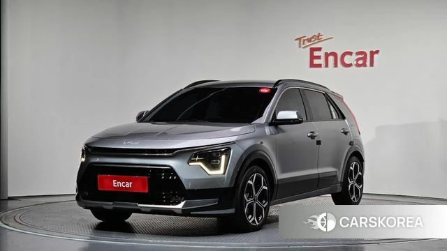 Kia Di Ol Nu Niro 2022 Серый из Кореи