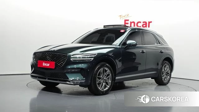 Genesis GV70 2021 Темно-зеленый из Кореи