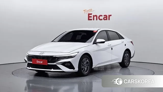 Hyundai The New Avante (CN7) 2024 Белый из Кореи