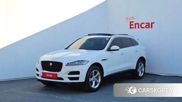Jaguar F-PACE 2019 Белый из Кореи