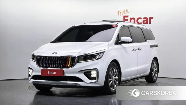 Kia The New Carnival 2019 Белый из Кореи