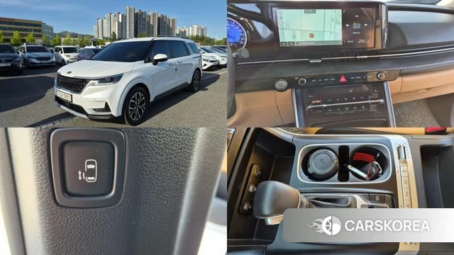 Kia Carnival 4th generation 2021 Белый из Кореи