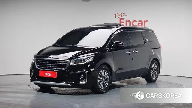 Kia The New Carnival 2018 Черный из Кореи