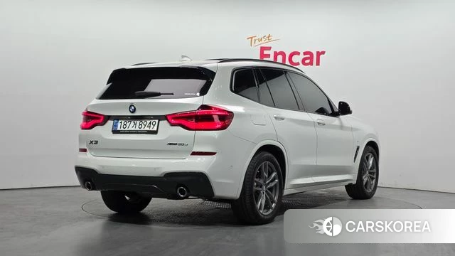 BMW X3 (G01) 2019 Белый из Кореи