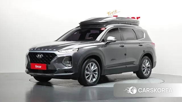 Hyundai Santa Fe TM 2018 Серый из Кореи