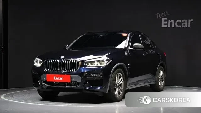 BMW X4 (G02) 2021 Синий из Кореи