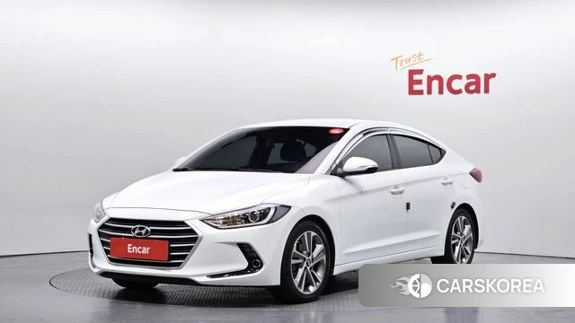 Hyundai Avante AD 2018 Белый из Кореи