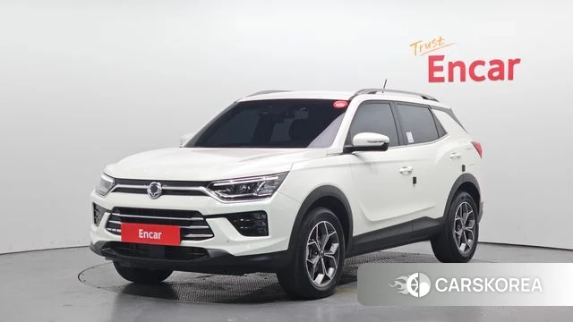Ssangyong Beautiful Korando 2024 Белый из Кореи
