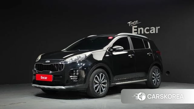 Kia Sportage 4th Generation 2018 Черный из Кореи