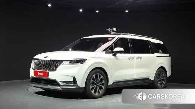 Kia Carnival 4th generation 2020 Белый из Кореи