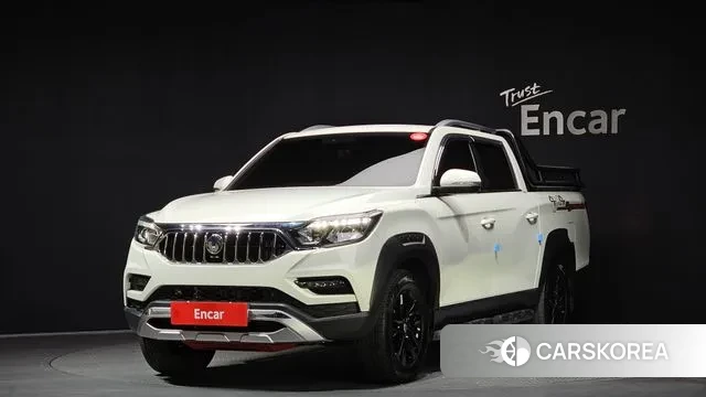 Ssangyong Rexton Sports Cannes 2021 Белый из Кореи