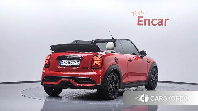 Mini Cooper S Convertible 2023 Красный из Кореи