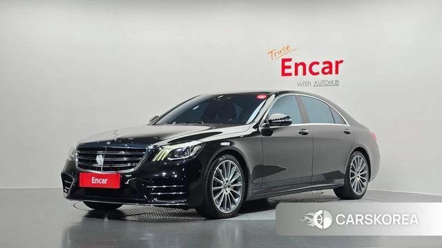 Mercedes-Benz S-Class W222 2018 Черный из Кореи
