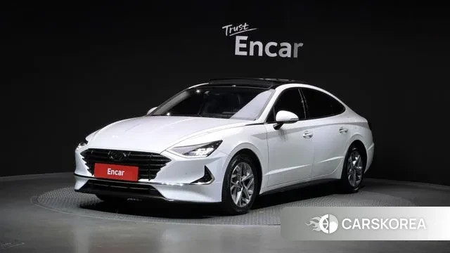 Hyundai Sonata (DN8) 2019 Белый из Кореи