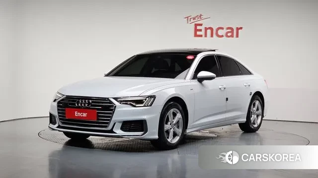 Audi A6 (C8) 2020 Белый из Кореи