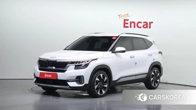 Kia Seltos 2021 Белый из Кореи