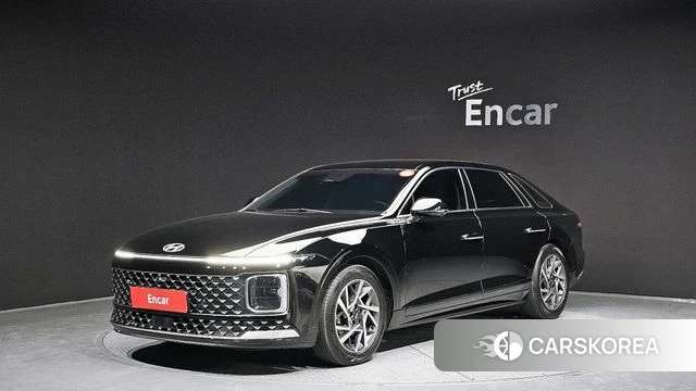 Hyundai Grandeur Hybrid (GN7) 2023 Черный из Кореи