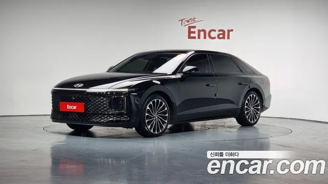 Hyundai Grandeur Hybrid (GN7) 2023 Черный из Кореи