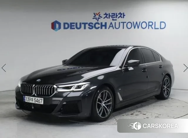 BMW 5 Series (G30) 2023 Серый из Кореи