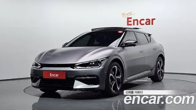 Kia EV6 2023 Серый из Кореи