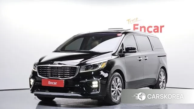 Kia The New Carnival 2018 Черный из Кореи