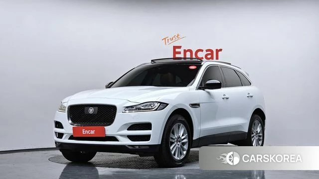 Jaguar F-PACE 2019 Белый из Кореи