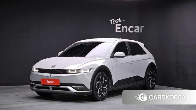 Hyundai Ionic 5 2021 Серебристо-серый из Кореи