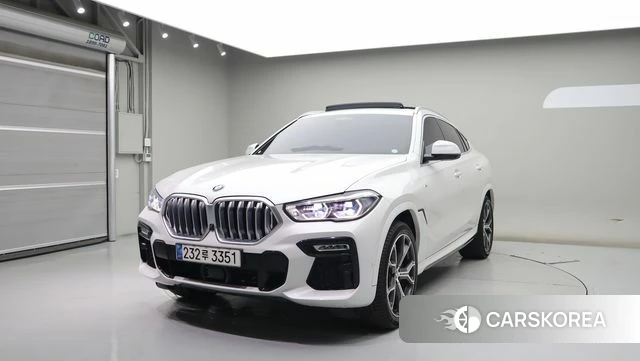 BMW X6 (G06) 2021 Белый из Кореи