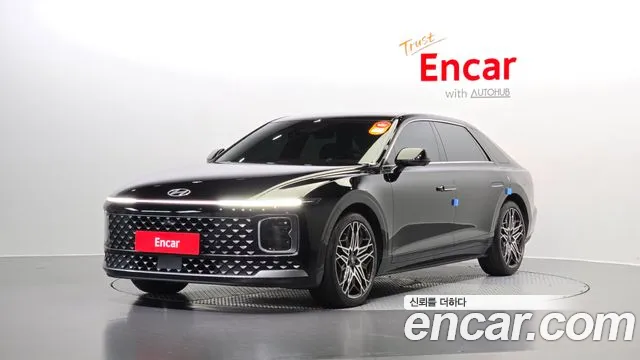 Hyundai Grandeur (GN7) 2023 Черный из Кореи