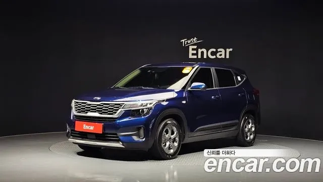 Kia Seltos 2020 Синий из Кореи