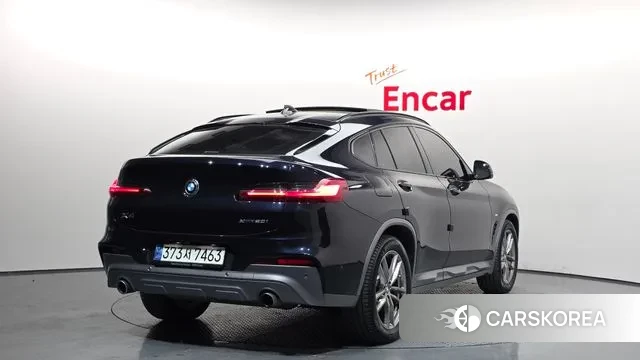 BMW X4 (G02) 2021 Черный из Кореи