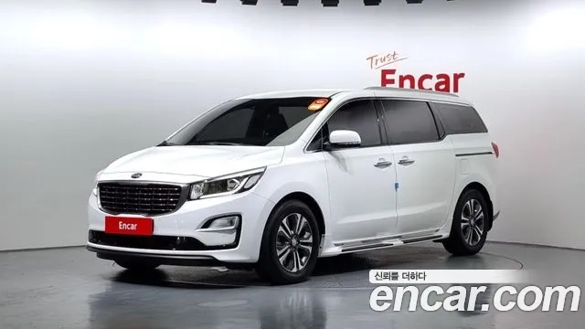 Kia The New Carnival 2020 Белый из Кореи