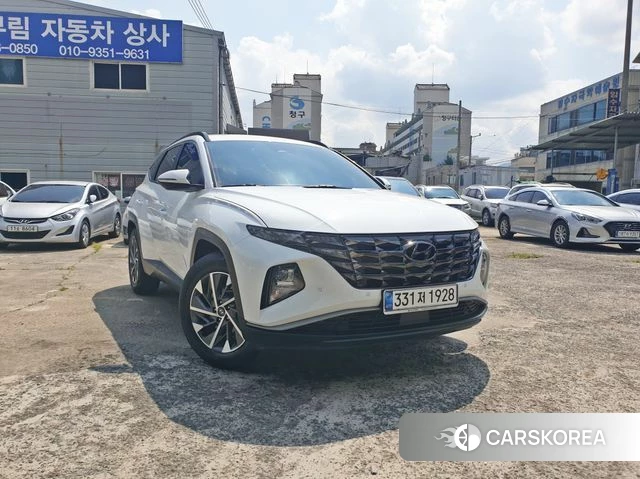 Hyundai Tucson (NX4) 2021 Белый из Кореи