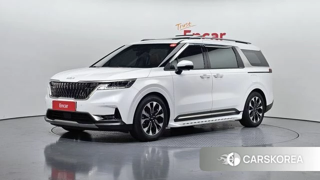 Kia Carnival 4th generation 2023 Белый из Кореи